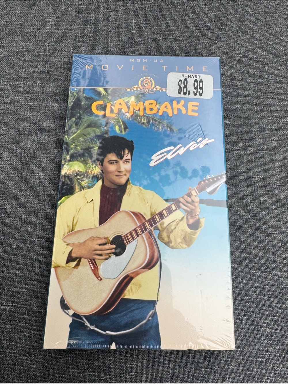 Sealed Elvis Clambake VHS Tape - Elvis Presley VHS Collectible
